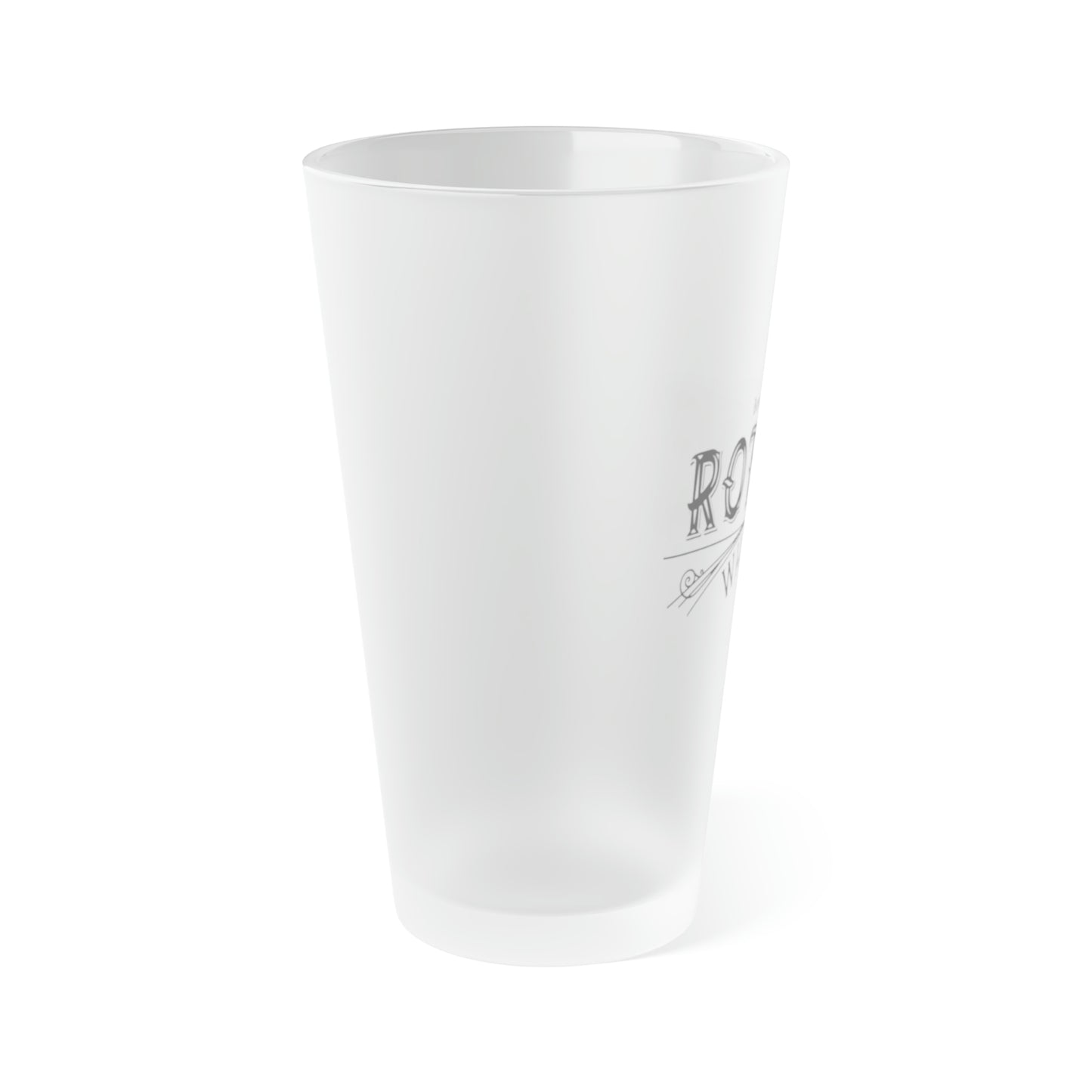 Frosted Pint Glass, 16oz