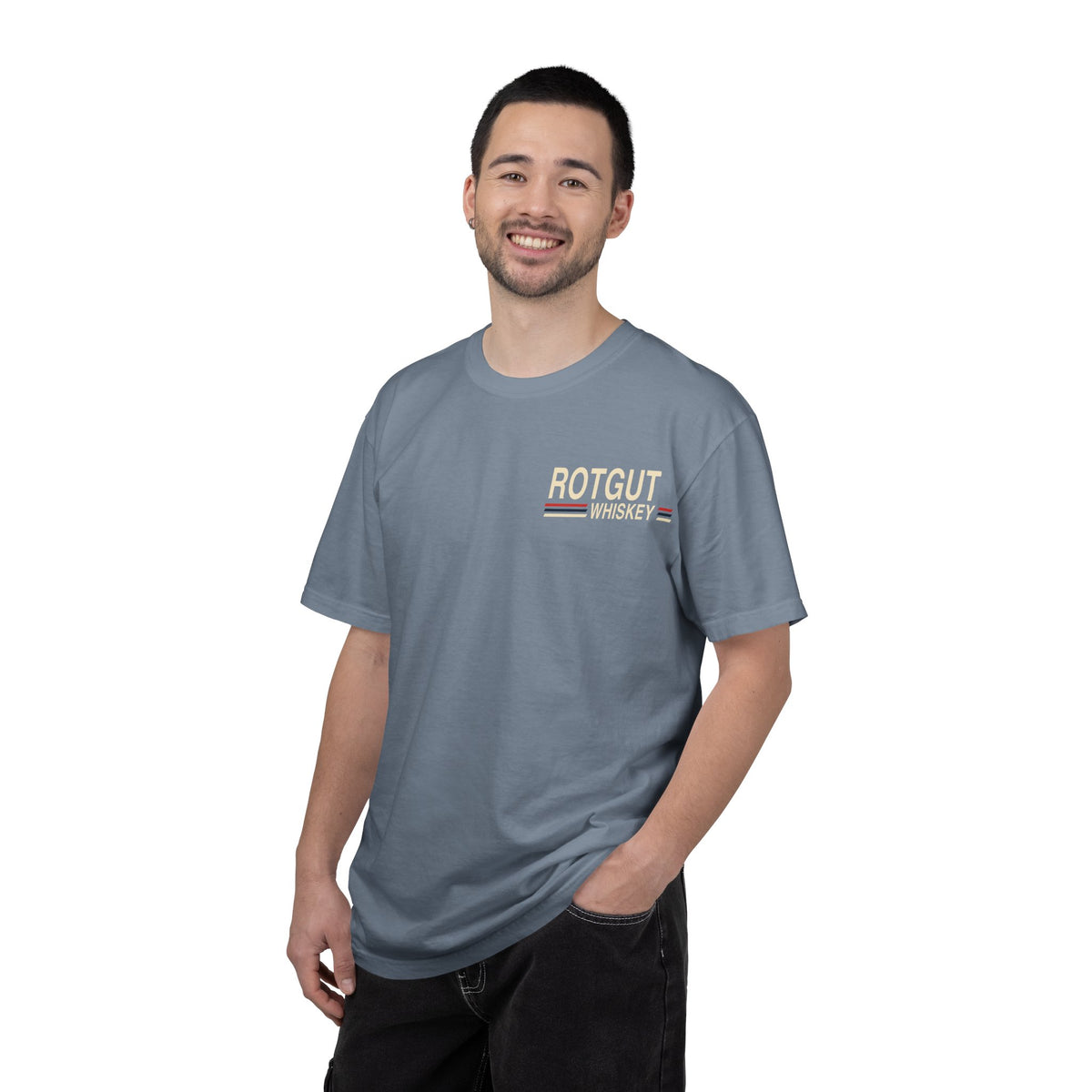 Rotgut Whiskey Take the Long Way Vintage Graphic T-Shirt