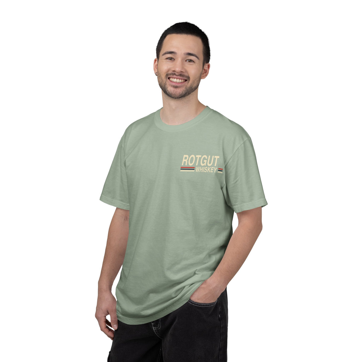 Rotgut Whiskey Take the Long Way Vintage Graphic T-Shirt
