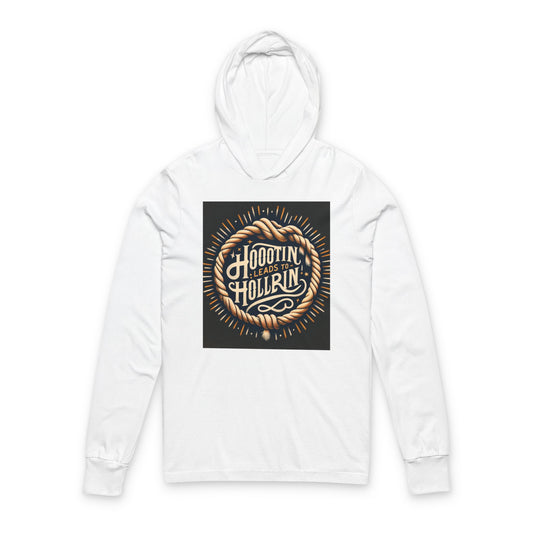 Hooded Long Sleeve Tee, Unisex Hoodie, Perfect for Casual Wear, Ideal for Gifting, Great for All Seasons, Celebrate with Comfort