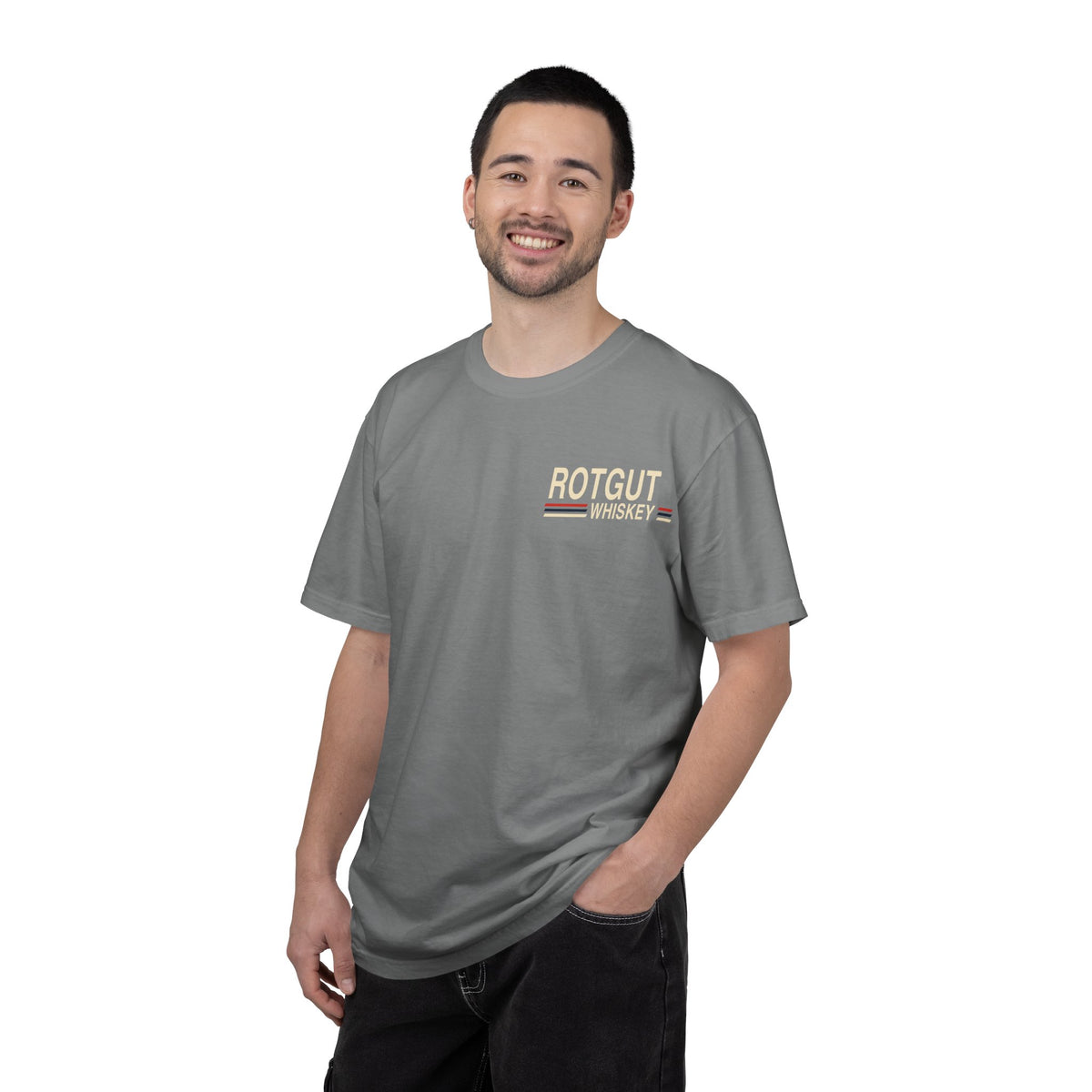 Rotgut Whiskey Take the Long Way Vintage Graphic T-Shirt