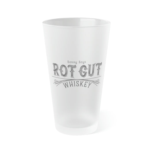 Frosted Pint Glass, 16oz