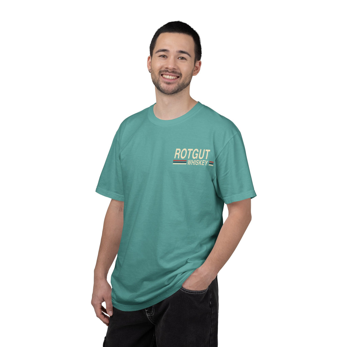Rotgut Whiskey Take the Long Way Vintage Graphic T-Shirt
