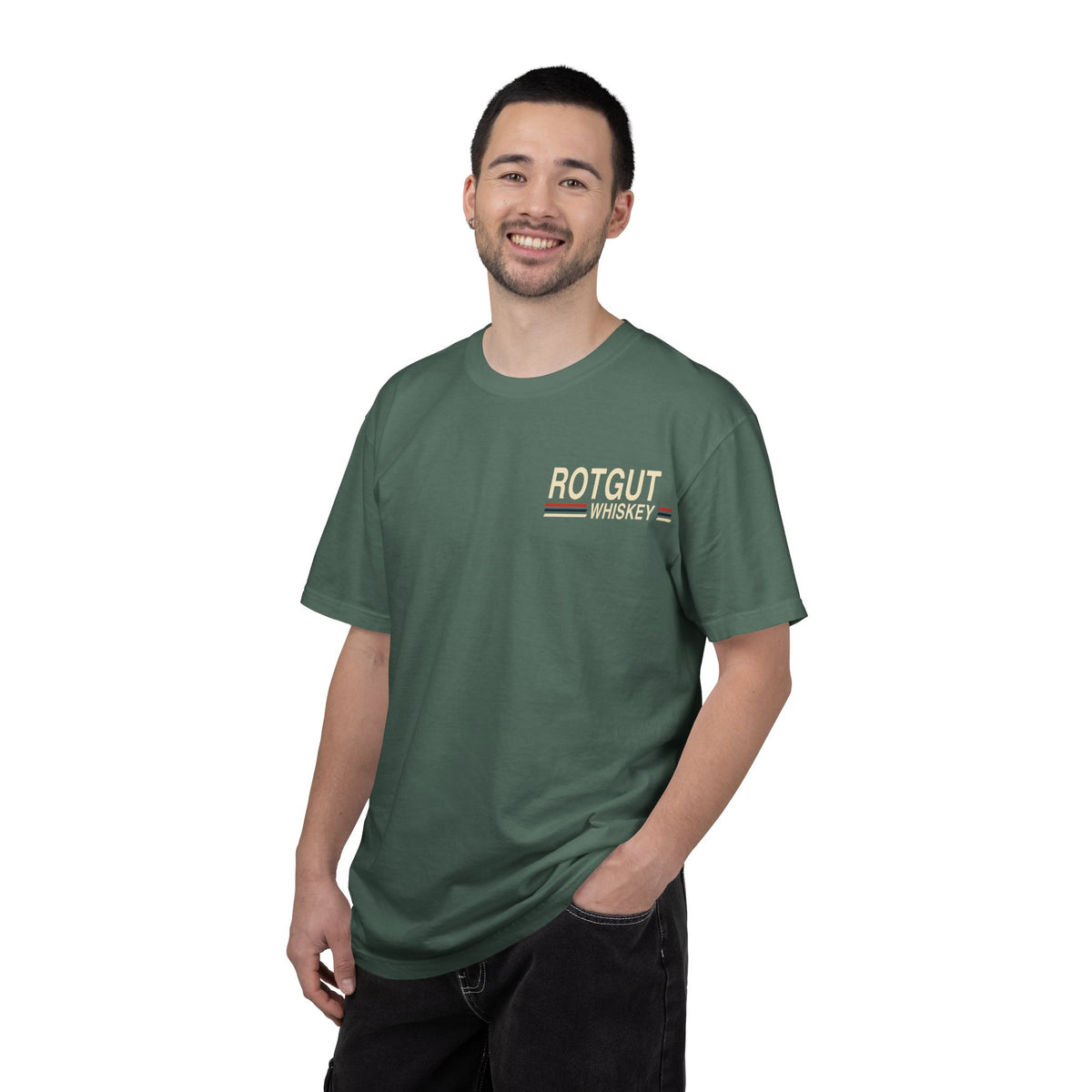 Rotgut Whiskey Take the Long Way Vintage Graphic T-Shirt