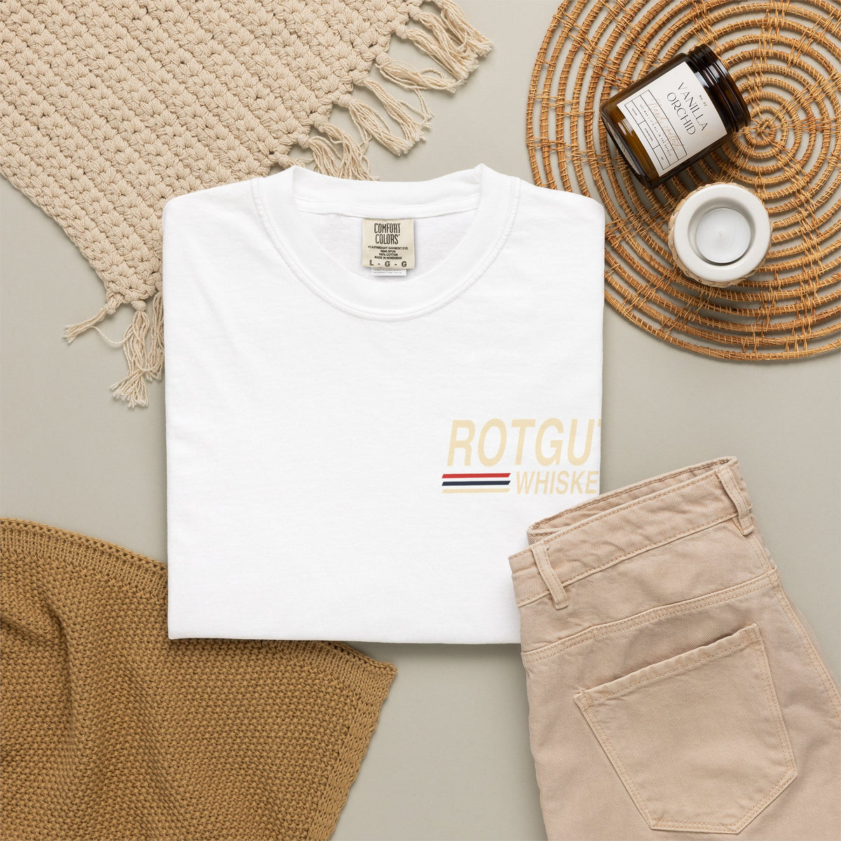 Rotgut Whiskey Take the Long Way Vintage Graphic T-Shirt
